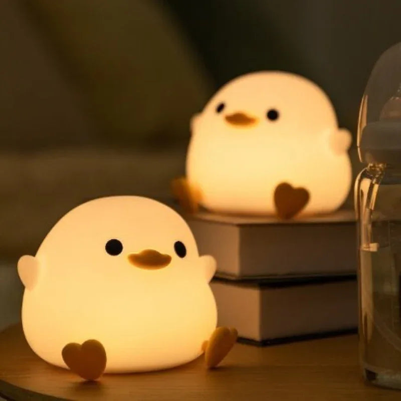 Seagull Silicone Night Light Soothing Animal Lamp For Kids Baby Adults
