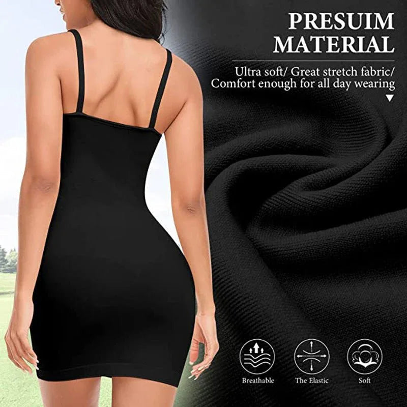 Seamless Corset Strap Base Dress For Women