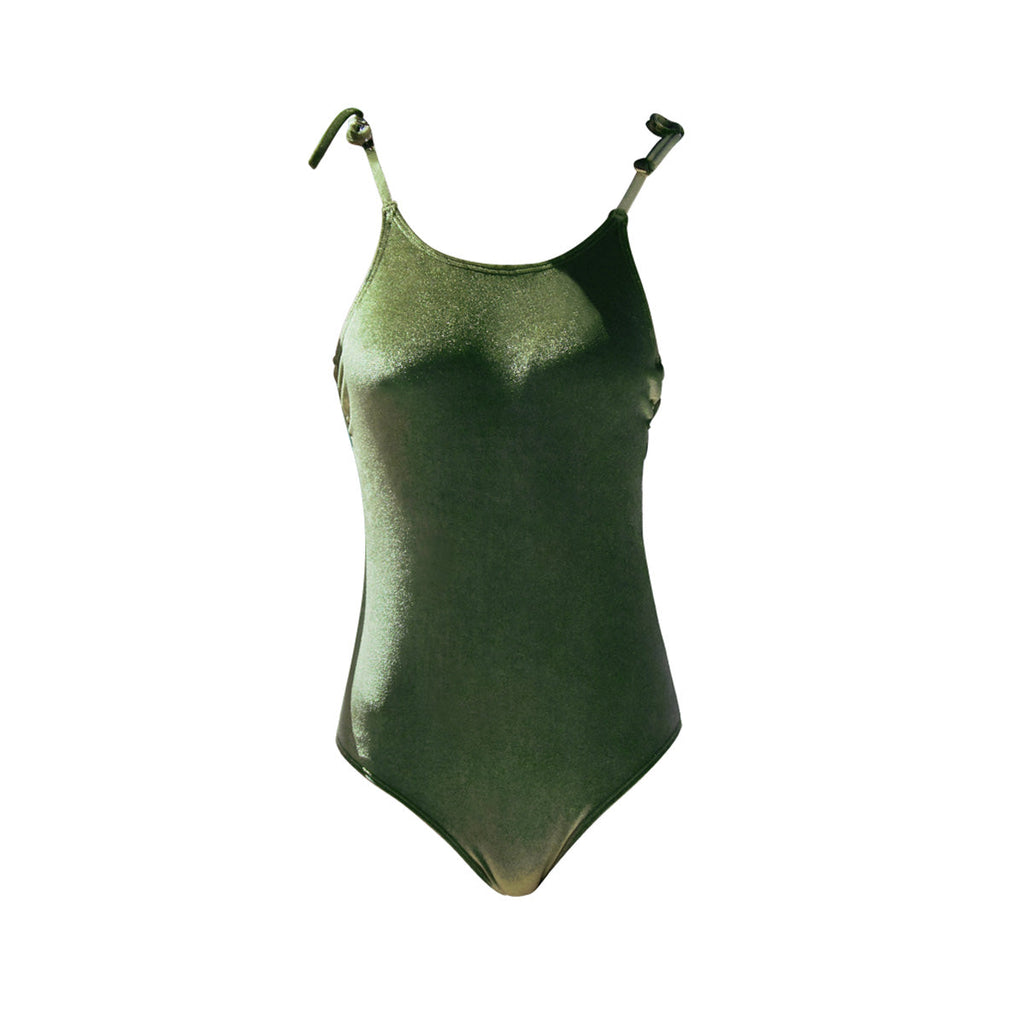 Sexy Cross Back One Piece Swimsuit-3