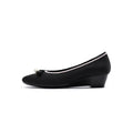 Shallow Wedge Comfortable Soft Sole Work Shoes-0