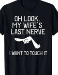 Short Sleeved Men's Printed Round Neck Funny T-Shirt