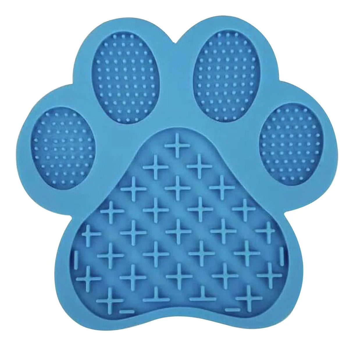 Silicone Dog Paw Shaped Pet Lick Pad Dog Food Bowl