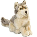 Simulation Wolf Dog Stuffed Animal Plush Toy