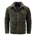 Single Breasted Warm Winter Autumn Jacket For Men