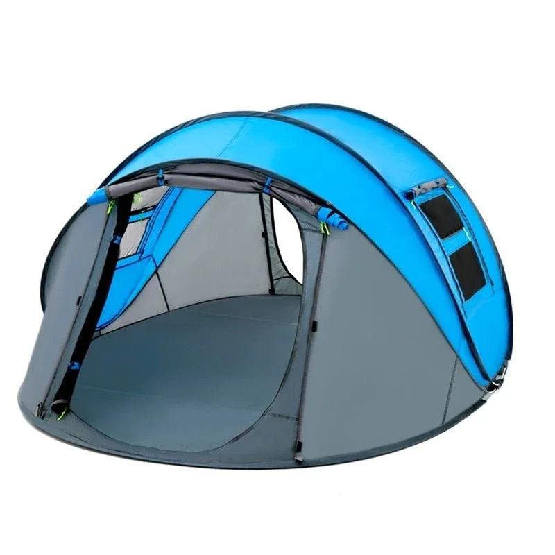 Single Layer Rainproof Waterproof Quick Opening Outdoor Camping Tent