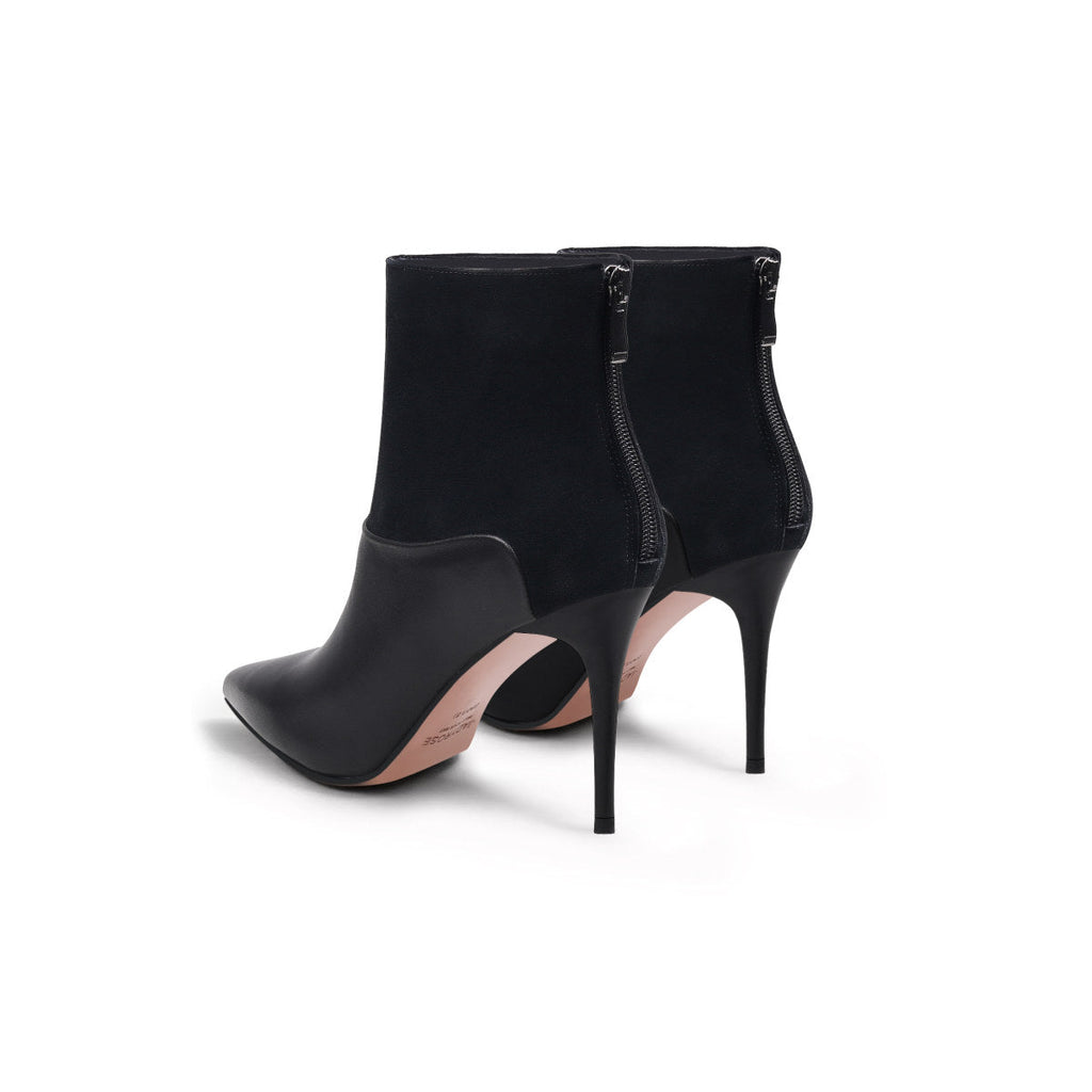 Sleek Black Stiletto Boots-4
