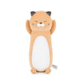 Sleepy Cat Long Cushion Orange Stuffed Plush Toy-0