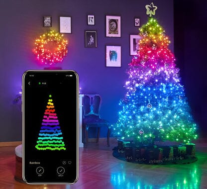 Smart Julgransbelysning – Appstyrd LED för Perfekt Julstämning