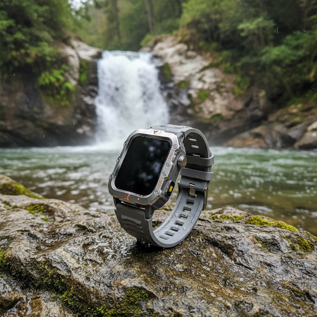 Smartwatch med GPS och Pulsmätare - Sportklocka