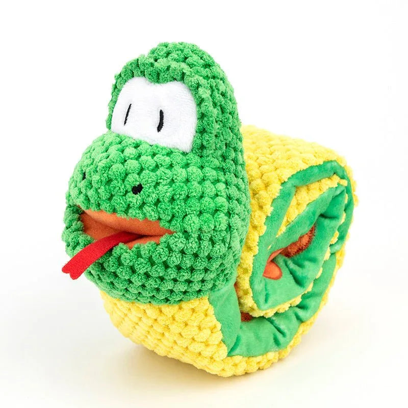 Snake Stress Relief Chew Toy For Dogs