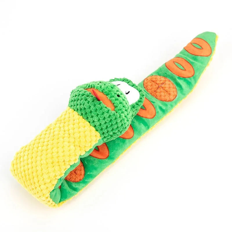 Snake Stress Relief Chew Toy For Dogs