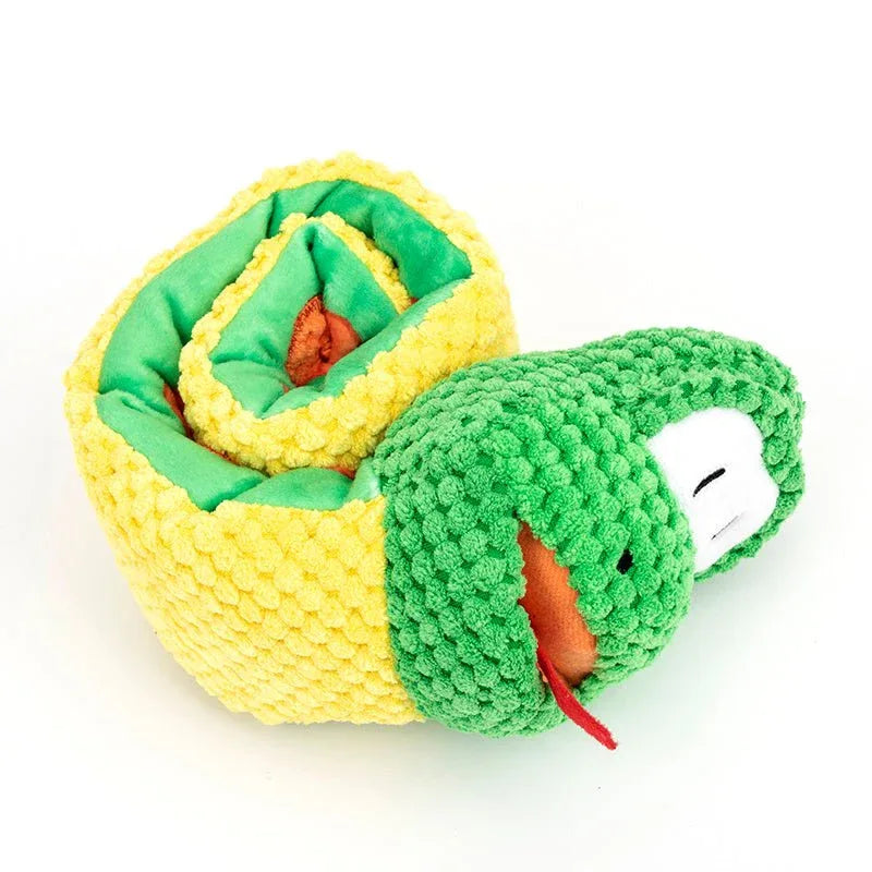 Snake Stress Relief Chew Toy For Dogs