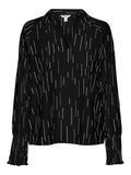 SNORA VEDA LS V-NECK BLOUSE