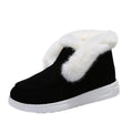 Snow Warm Winter Shoes Plush Fur Ankle Boots For Women