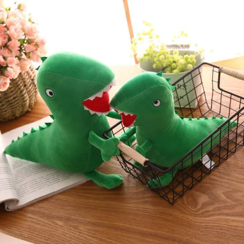 Soft Adorable Green Dinosaur Plush Toys