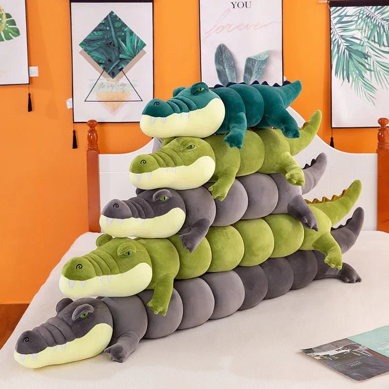 Soft Comfortable Plush Alligator Pillow Toy