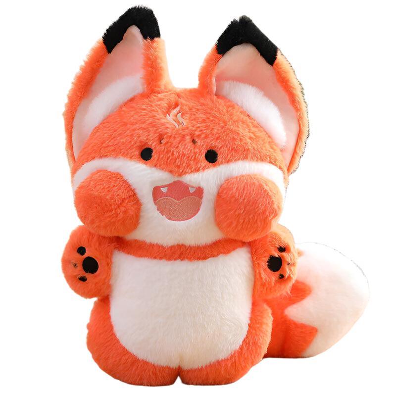 Soft Cute Fox Red Panda Raccoon Stuffed Animals Dolls Plush Toys