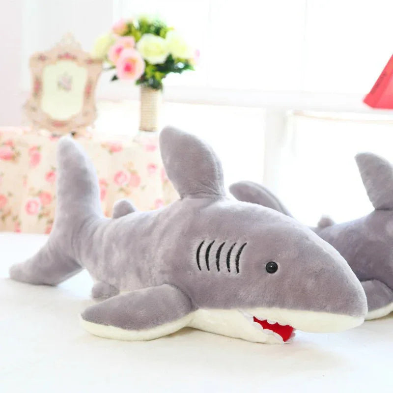 Soft Shark Short Plush Toy