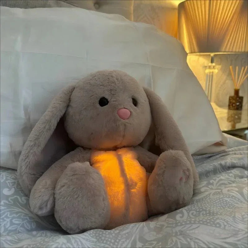 Soothing Breathing Rabbit Plush Toy