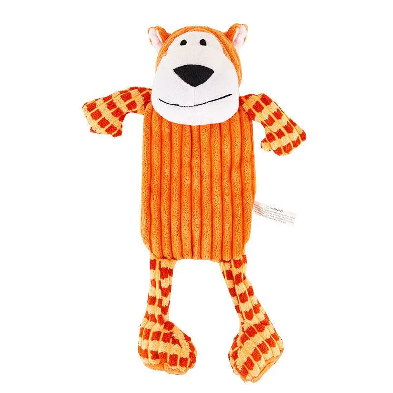 Squeaker Grinding Teeth Plush Toys For Aggressive Chewers