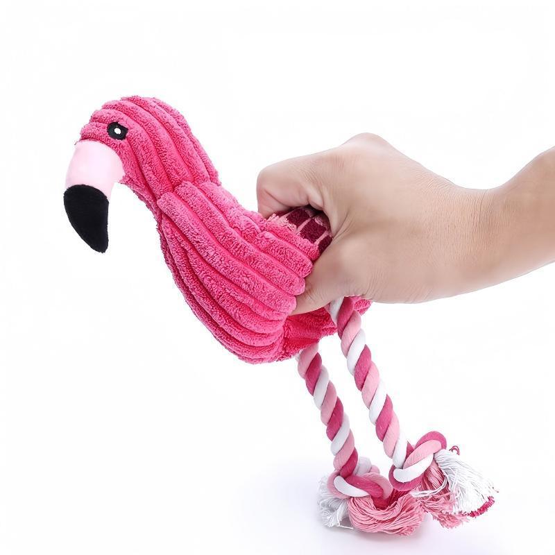 Squeaky Bite Resistant Dog Plush Chew Toy