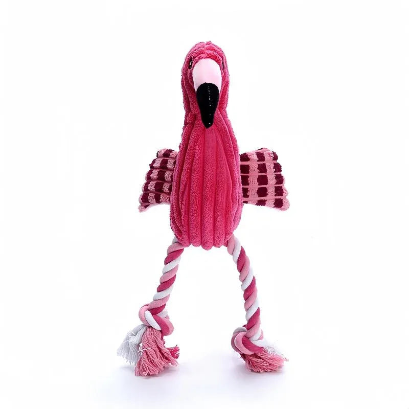 Squeaky Bite Resistant Dog Plush Chew Toy