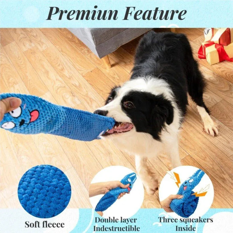 Squeaky Interactive Dog Puppy Bite-Resistant  Soft Comfortable Dog Toy