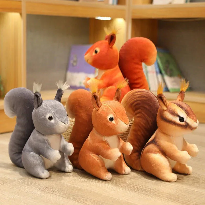 Squirrel Cartoon Plush Toys