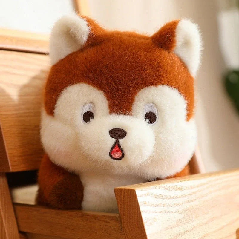 Squirrel Plush Toy With Acorn