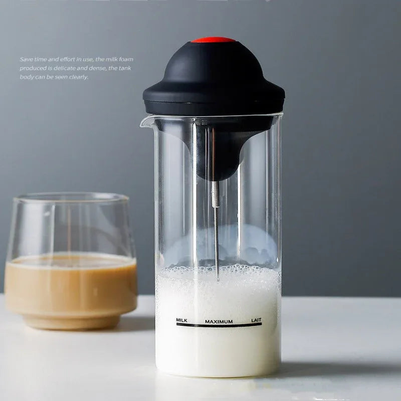 Stainless Steel 400ml Capacity Milk Frother