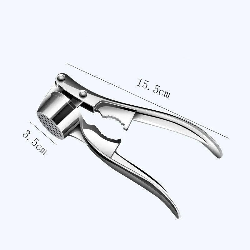 Stainless Steel Manual Garlic Press