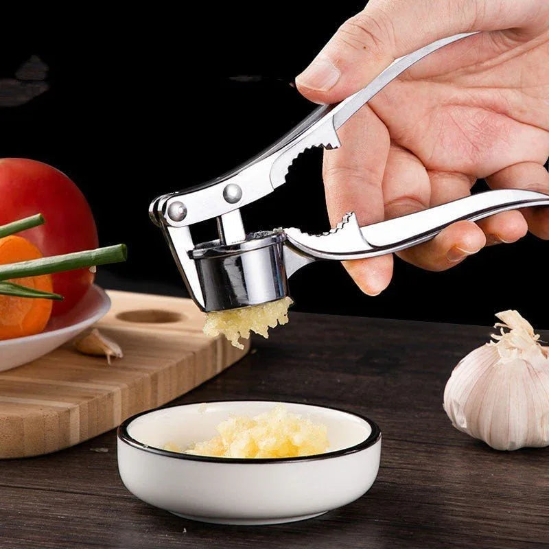 Stainless Steel Manual Garlic Press