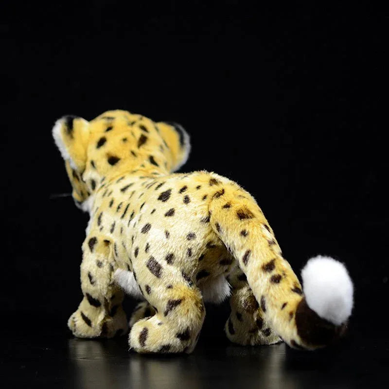 Standing Big Cat Cheetah Plush Toy