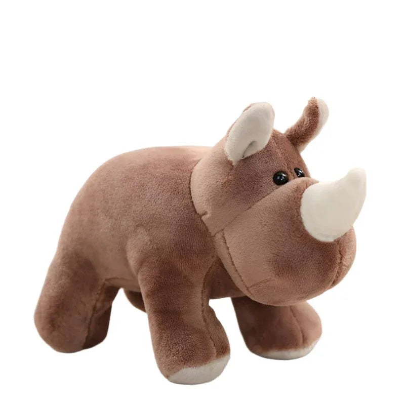 Stuffed Animal Soft Rhino Plush Toy