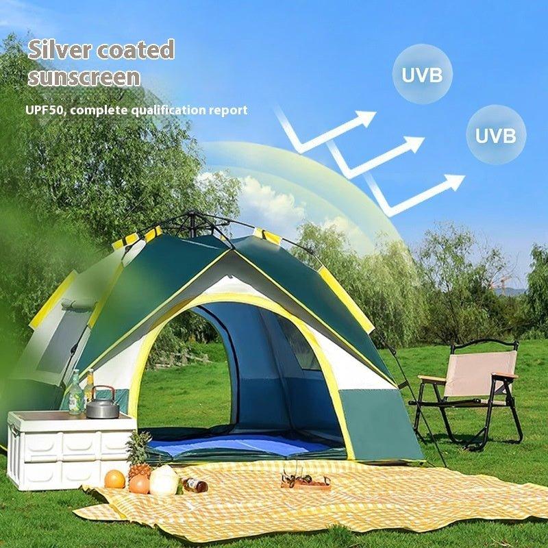 Sturdy Dark Green Outdoor Camping Tents