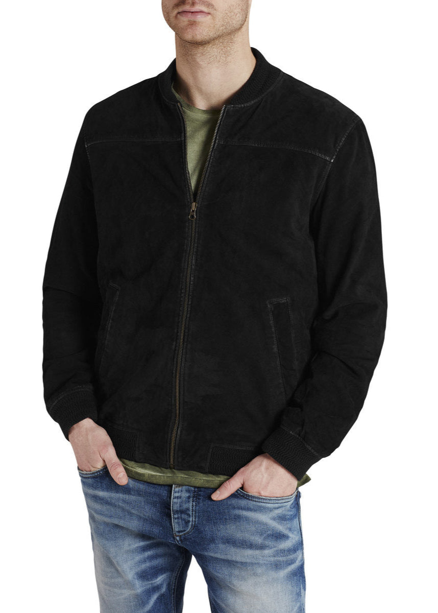 Wildleder-Bomber