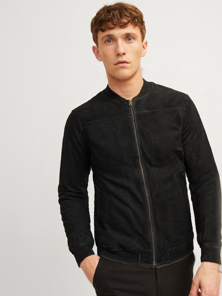Wildleder-Bomber