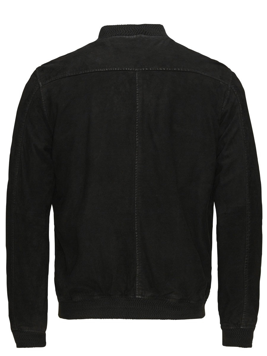 Wildleder-Bomber