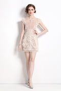 Sweet Floral Form Fitting Mini Dress