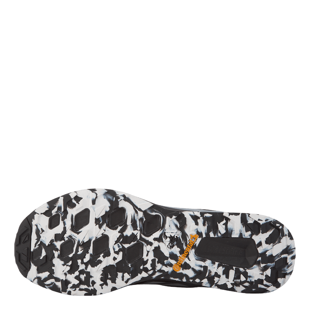 Terrex Two Flow Trail Running Shoes Core Black / Crystal White / Solar Yellow