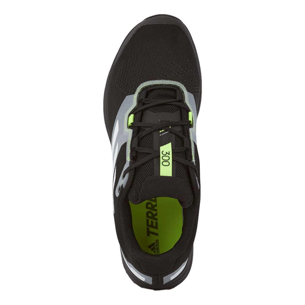 Terrex Two Flow Trail Running Shoes Core Black / Crystal White / Solar Yellow