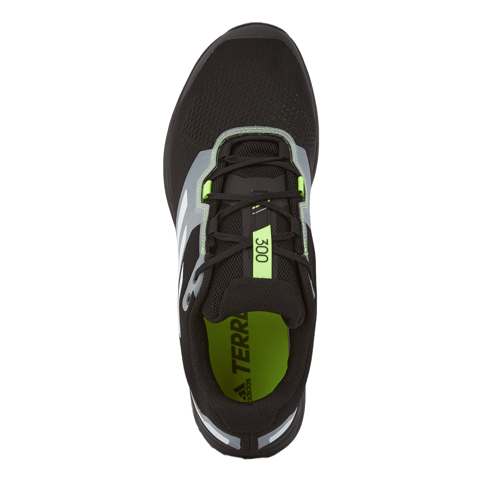 Terrex Two Flow Trail Running Shoes Core Black / Crystal White / Solar Yellow