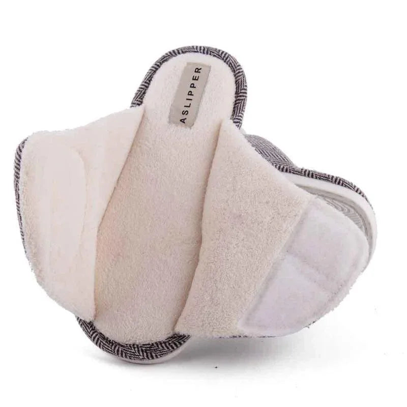 Unisex Velcro Adjustable Indoor Outdoor Slippers