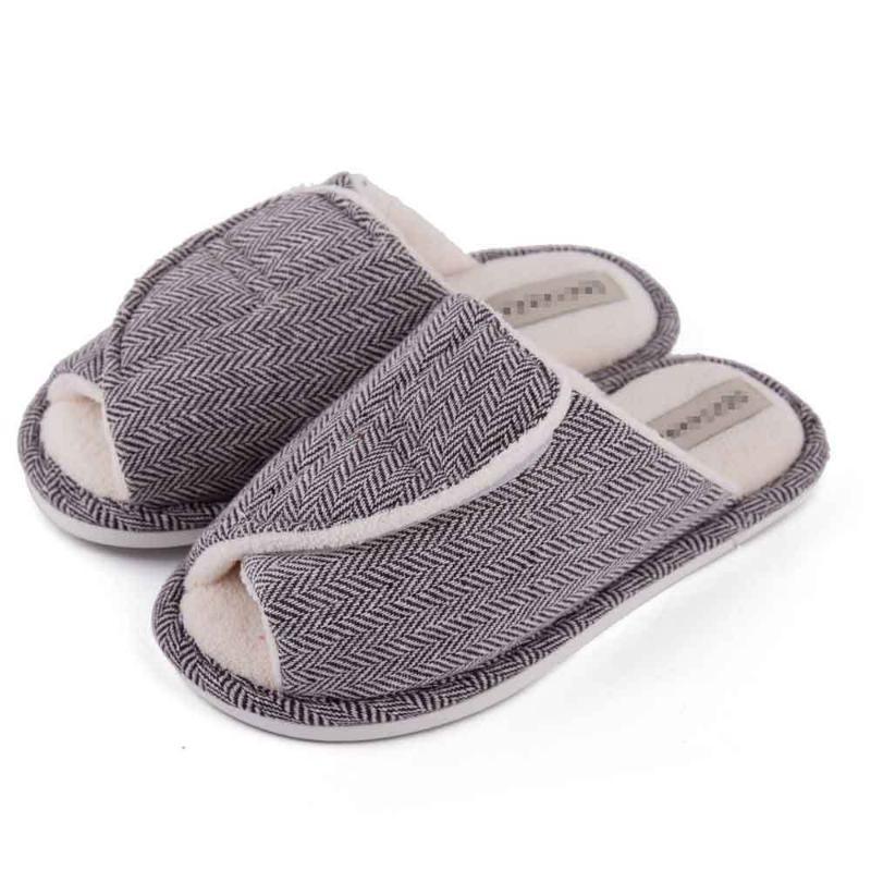 Unisex Velcro Adjustable Indoor Outdoor Slippers
