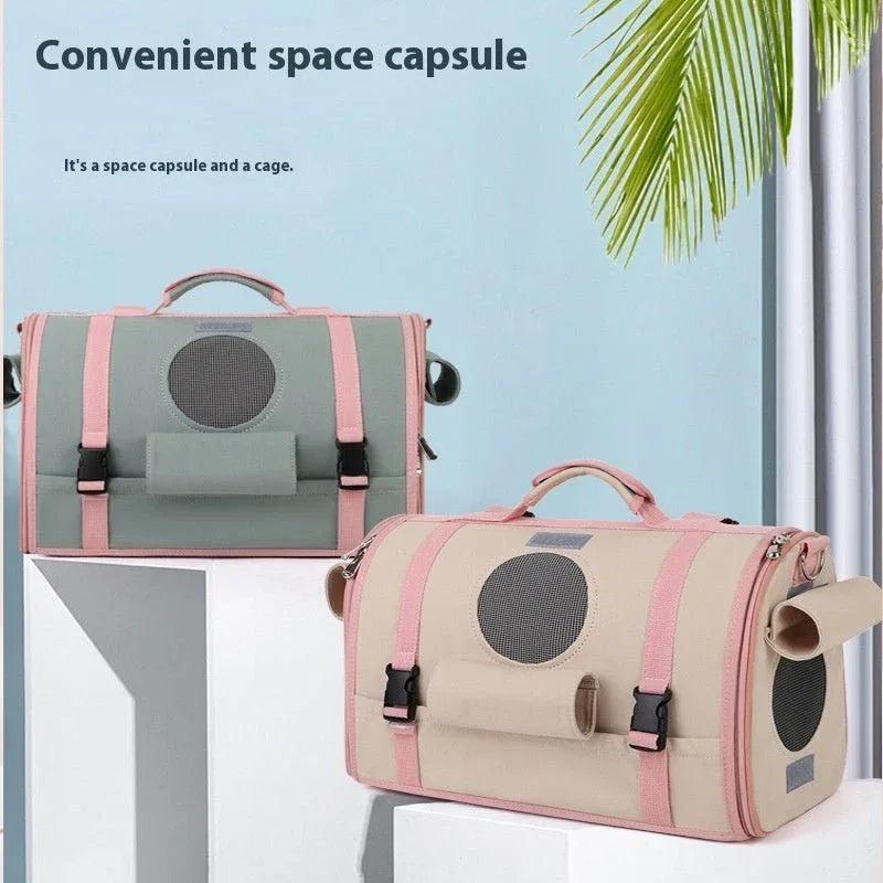 Universal Pet Cat Dog Handbag Shoulder Bag Backpack In One