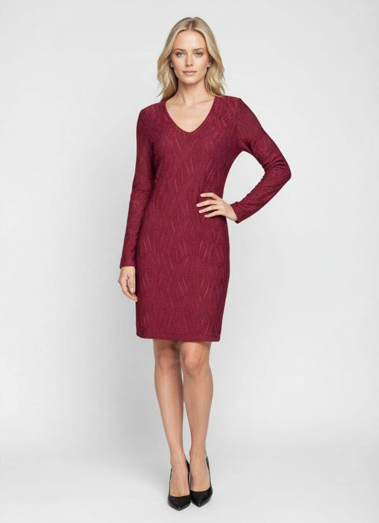 VIVA LS V-Ausschnitt Kleid