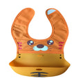 Waterproof Baby Feeding Bibs With Unique & Funny Animal Designs