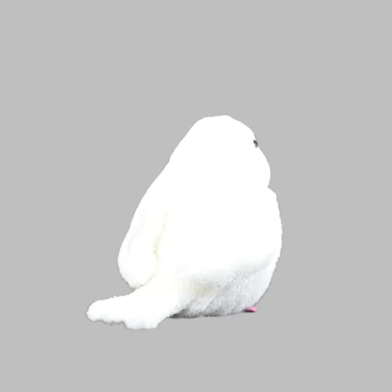White Mandarin Bird Doll Plush Toy