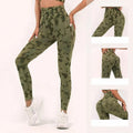 Women's Fitness Camouflage Yoga Pants High Waist Seamless Leggings Butt Lift Tights Gym Exercise Clothing