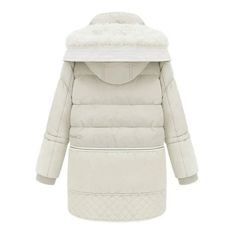 Women's Ladies Chic Lamb Wool Jacket